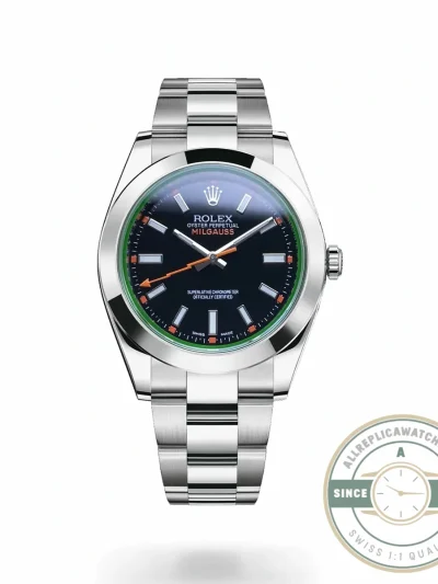 Replica Rolex Milgauss 40mm Black Dial 116400GV - High-Grade Replica Watch