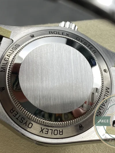 Replica Rolex Milgauss 40mm Black Dial 116400GV - Swiss Movement Replica Watch