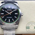 Replica Rolex Milgauss 40mm Black Dial 116400GV - Luxury Replica Watch