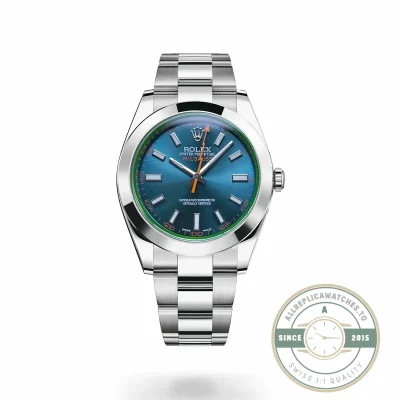 Replica Rolex Milgauss 40mm Blue Dial 116400GV - Affordable Luxury Replica Timepiece