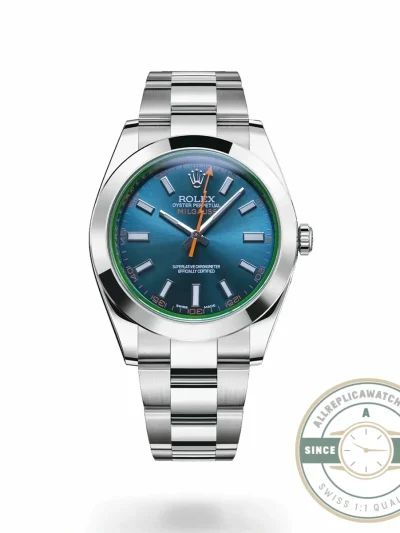 Replica Rolex Milgauss 40mm Blue Dial 116400GV - Affordable Luxury Replica Timepiece