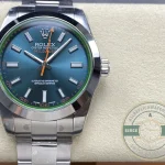 Replica Rolex Milgauss 40mm Blue Dial 116400GV - Premium Super Clone Watch
