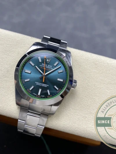 Replica Rolex Milgauss 40mm Blue Dial 116400GV - Affordable Luxury Replica Timepiece