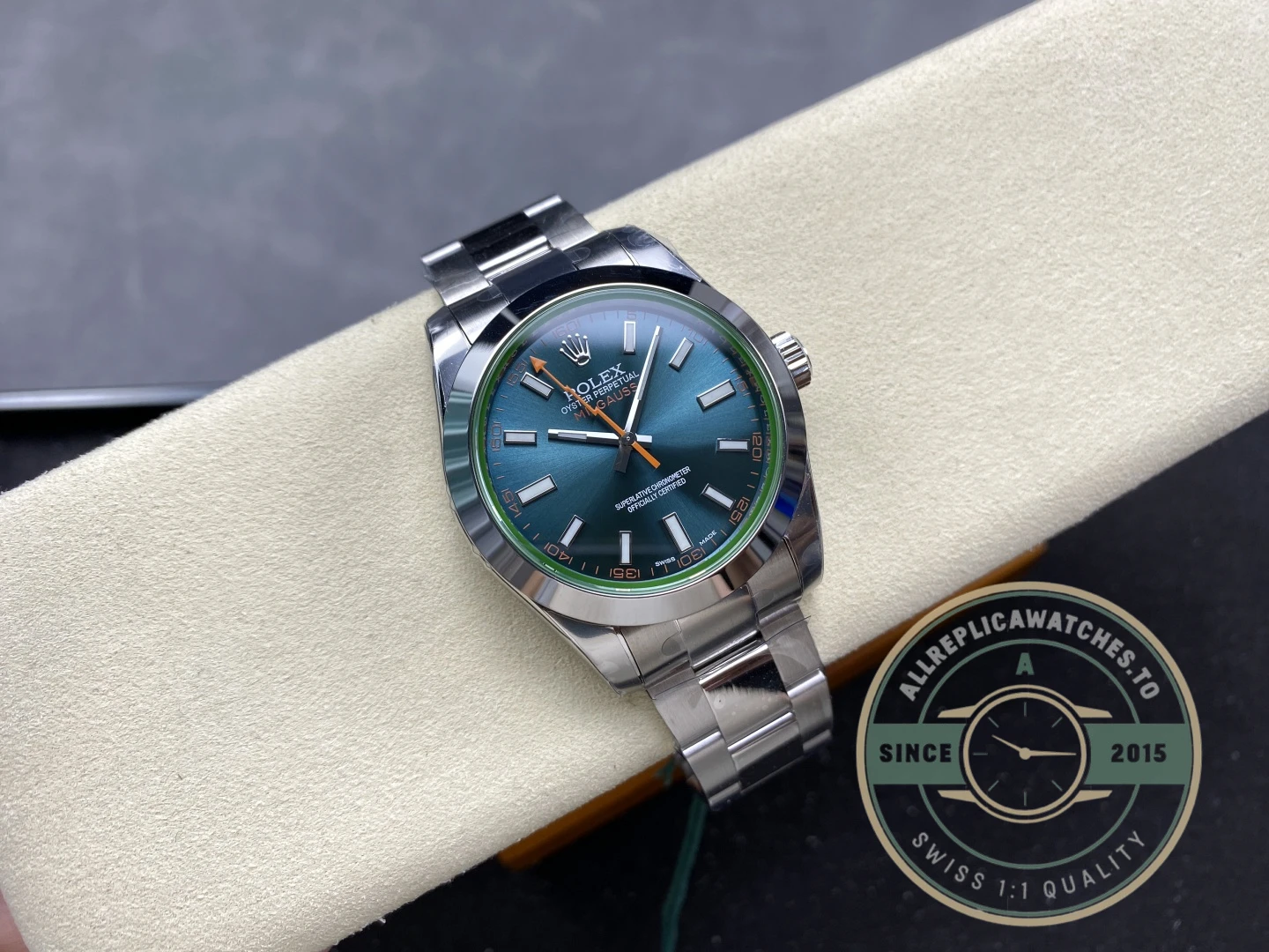 Replica Rolex Milgauss 40mm Blue Dial 116400GV - Premium Super Clone Watch