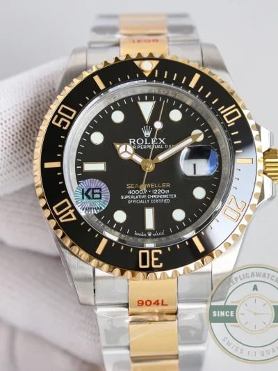 Replica Rolex Sea-Dweller 126603 Black Ceramic - Swiss-Made Clone Watch