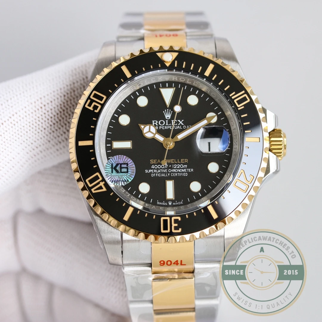 Replica Rolex Sea-Dweller 126603 Black Ceramic - Swiss-Made Clone Watch