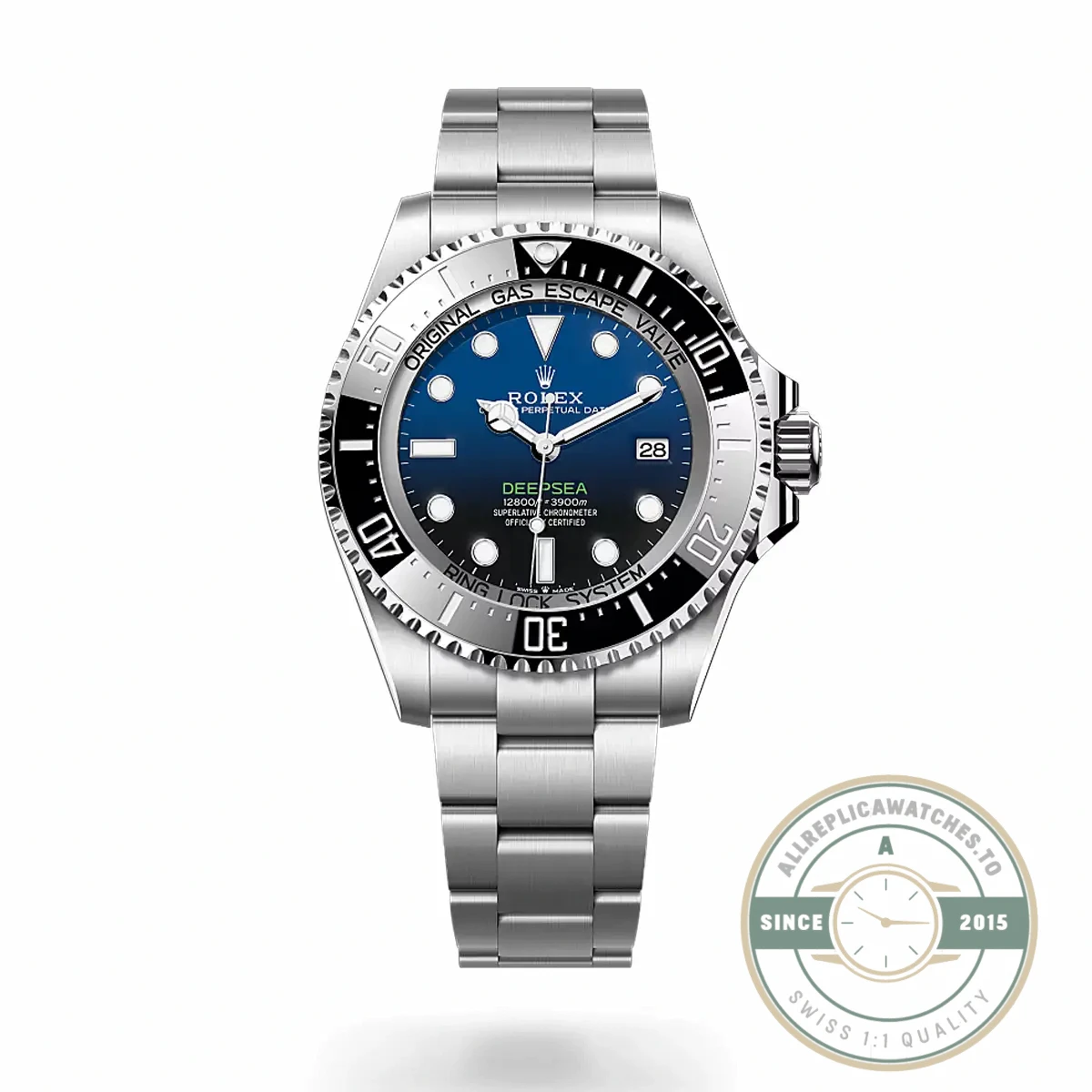 Replica Rolex Sea-Dweller Deepsea 44 mm 126660 Blue - High-Grade Replica Watch