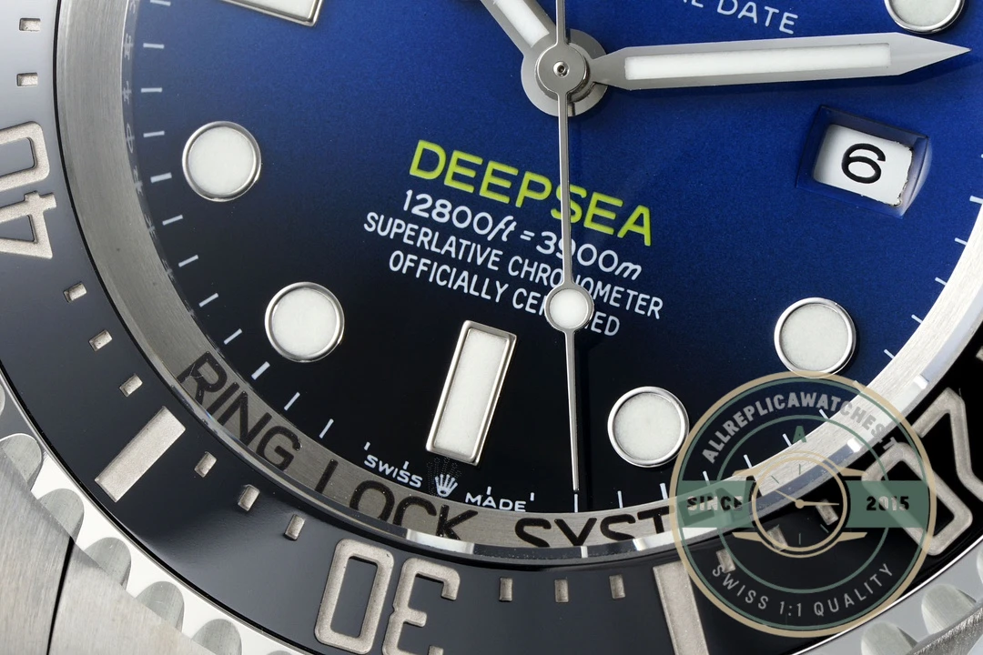 Replica Rolex Sea-Dweller Deepsea 44 mm 126660 Blue - Top-Tier Swiss Replica Watch