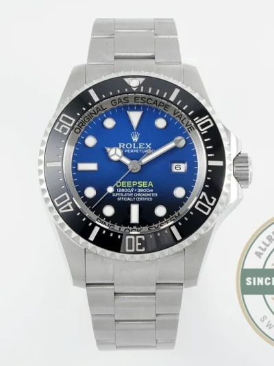 Replica Rolex Sea-Dweller Deepsea 44 mm 126660 Blue - Affordable Luxury Replica Timepiece