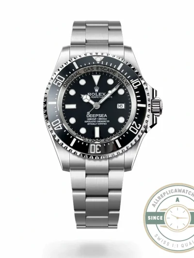 Replica Rolex Sea-Dweller Deepsea Black Dial 44mm 116660 - Swiss Movement Replica Watch