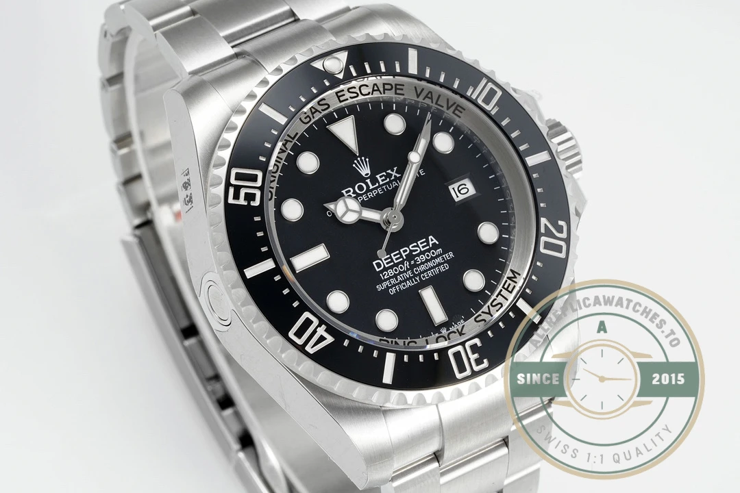 Replica Rolex Sea-Dweller Deepsea Black Dial 44mm 116660 - Swiss-Made Clone Watch