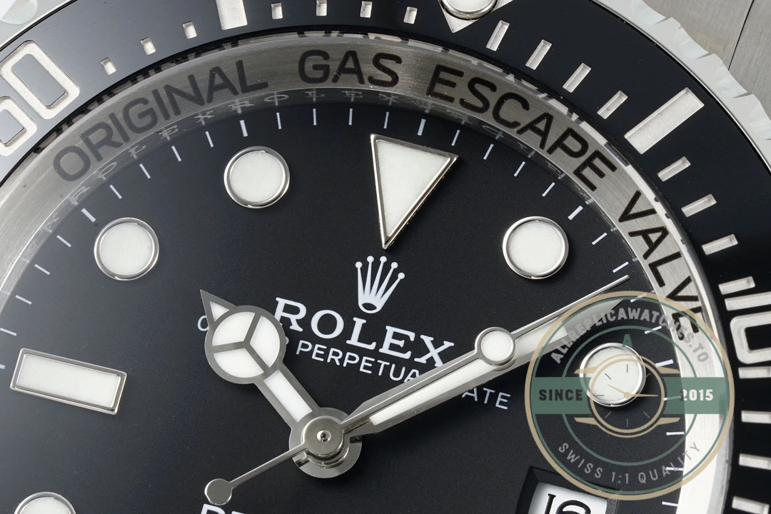 Replica Rolex Sea-Dweller Deepsea Black Dial 44mm 116660 - Premium Super Clone Watch