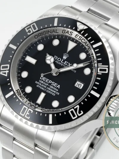 Replica Rolex Sea-Dweller Deepsea Black Dial 44mm 116660 - Swiss Movement Replica Watch