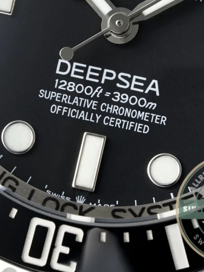 Replica Rolex Sea-Dweller Deepsea Black Dial 44mm 116660 - Best Quality Replica Watch