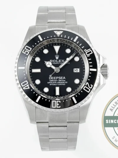 Replica Rolex Sea-Dweller Deepsea Black Dial 44mm 116660 - Factory Super Clone Watch