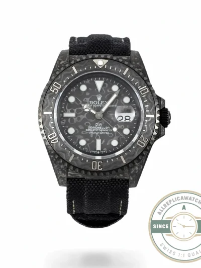 Replica Rolex Sea Dweller full carbon black 43mm - Swiss-Made Clone Watch