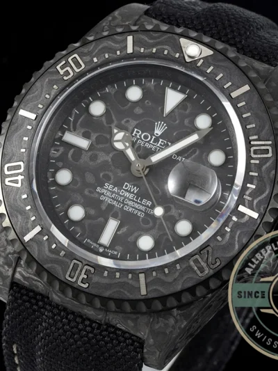 Replica Rolex Sea Dweller full carbon black 43mm - High-Grade Replica Watch