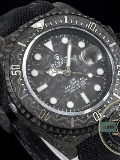 Replica Rolex Sea Dweller full carbon black 43mm - Luxury Replica Watch