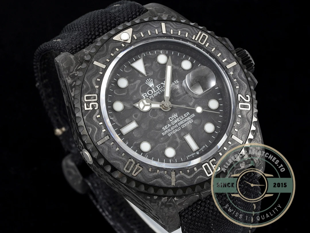 Replica Rolex Sea Dweller full carbon black 43mm - Luxury Replica Watch