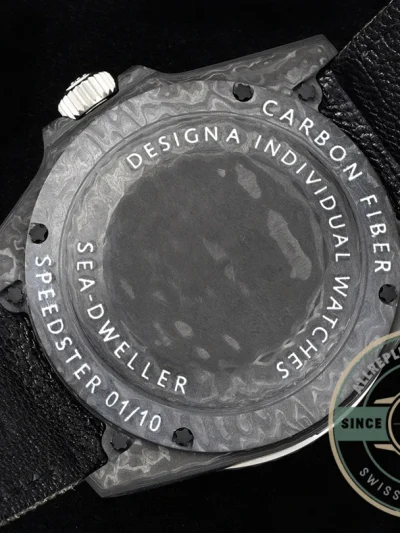 Replica Rolex Sea Dweller Green Dial Hunter Arabic 43mm - Swiss Movement Replica Watch