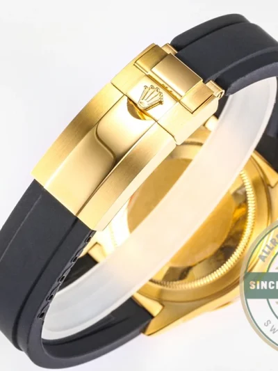Replica Rolex Sky-Dweller 18K Yellow Gold 336238 Black Dial - 1:1 Swiss Replica Watch