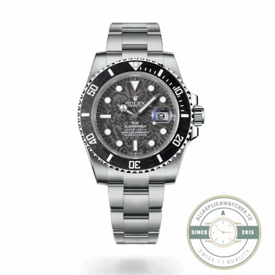Replica ROLEX SUBMARINER LONGOBARDA 16610AR Carbon - High-Grade Replica Watch