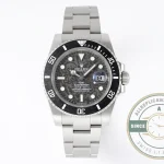 Replica ROLEX SUBMARINER LONGOBARDA 16610AR Carbon - Premium Super Clone Watch