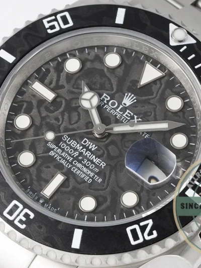Replica ROLEX SUBMARINER LONGOBARDA 16610AR Carbon - Top-Tier Swiss Replica Watch