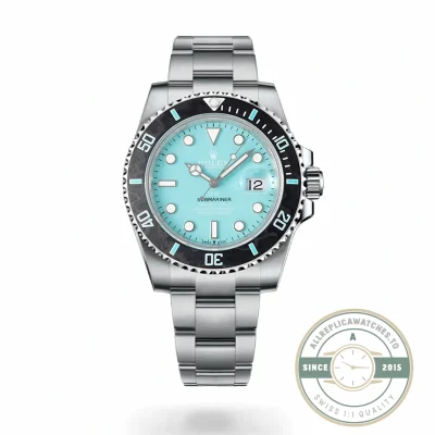 Replica Rolex Submariner Tiffany 41mm Dial 116610 - Premium Super Clone Watch