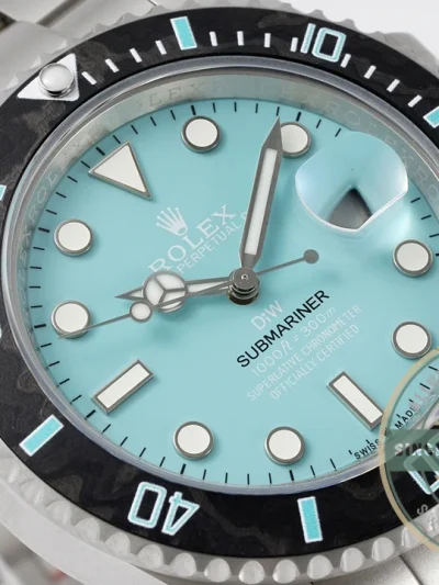 Replica Rolex Submariner Tiffany 41mm Dial 116610 - Top-Tier Swiss Replica Watch