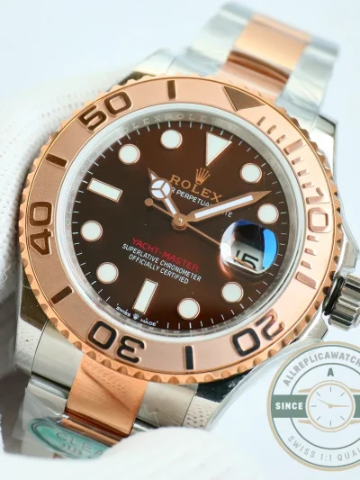 Replica Rolex Yacht-Master 116621 Chocolate Dial 40mm - Swiss Movement Replica Watch