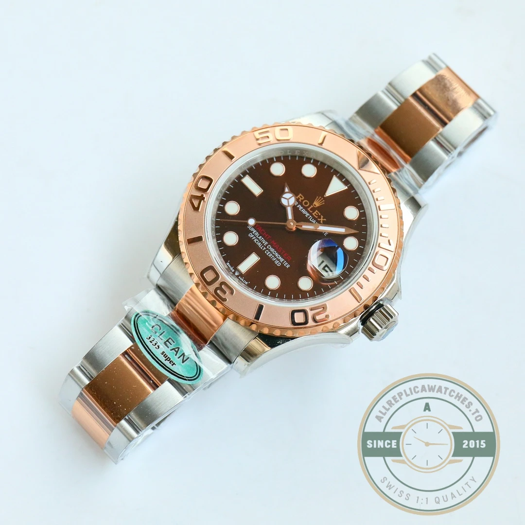Replica Rolex Yacht-Master 116621 Chocolate Dial 40mm - Factory Super Clone Watch