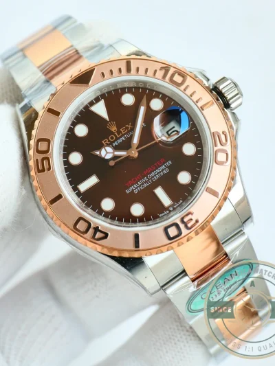 Replica Rolex Yacht-Master 116621 Chocolate Dial 40mm - Affordable Luxury Replica Timepiece