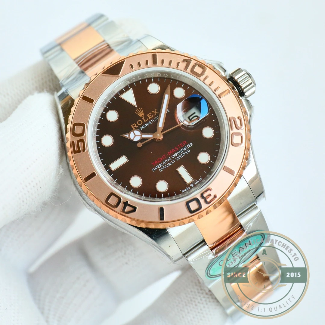 Replica Rolex Yacht-Master 116621 Chocolate Dial 40mm - Affordable Luxury Replica Timepiece