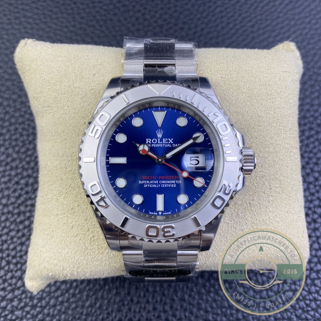 Replica Rolex Yacht-Master 40mm 126622 Blue Dial - 1:1 Swiss Replica Watch