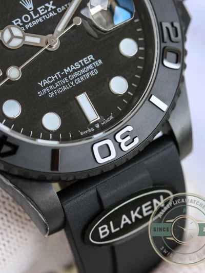 Replica Rolex Yacht-Master 42mm 226659 Full Black - Premium Super Clone Watch
