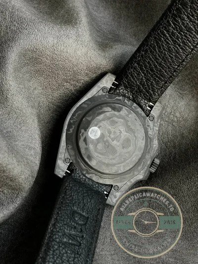 Replica Submariner Carbon Black Nylon Strap VS3135 - Luxury Replica Watch