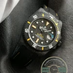 Replica Submariner Carbon Black Nylon Strap VS3135 - Budget Luxury Replica Watch