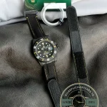 Replica Submariner Carbon Black Nylon Strap VS3135 - Best Quality Replica Watch