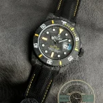 Replica Submariner Carbon Black Nylon Strap VS3135 - Budget Luxury Replica Watch