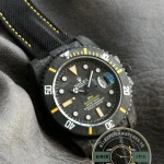 Replica Submariner Carbon Black Nylon Strap VS3135 - Swiss-Made Clone Watch