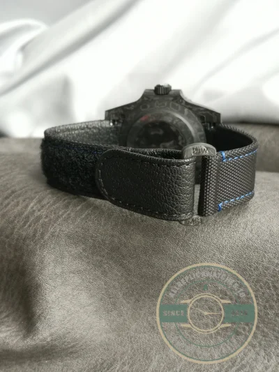 Replica Submariner DIW Carbon Blue on Nylon Strap VS3140 - Affordable Luxury Replica Timepiece