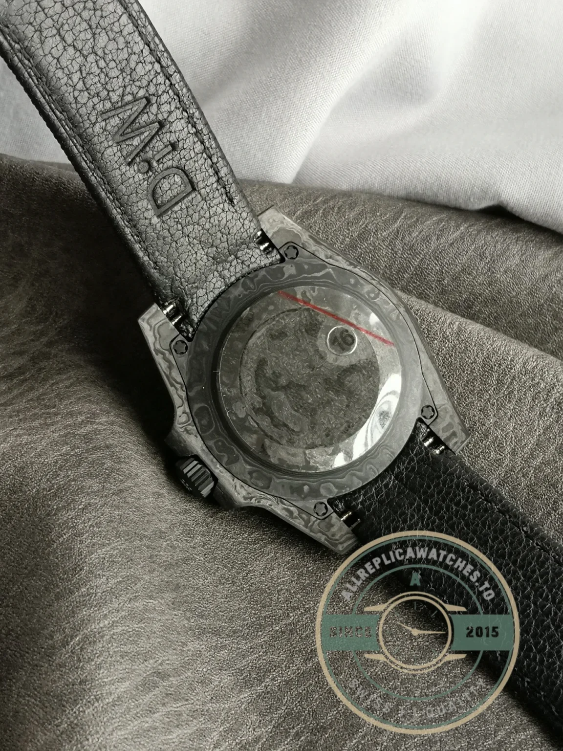 Replica Submariner DIW Carbon Blue on Nylon Strap VS3140 - High-Grade Replica Watch