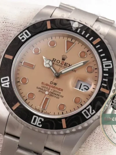 Replica Submariner Sandblasted Brown Dial 41mm VS3145 - 1:1 Swiss Replica Watch