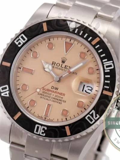 Replica Submariner Sandblasted Brown Dial 41mm VS3145 - 1:1 Swiss Replica Watch