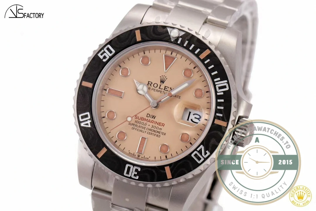 Replica Submariner Sandblasted Brown Dial 41mm VS3145 - 1:1 Swiss Replica Watch