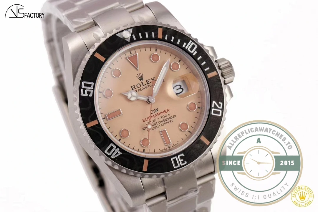 Replica Submariner Sandblasted Brown Dial 41mm VS3145 - Affordable Super Clone Watch