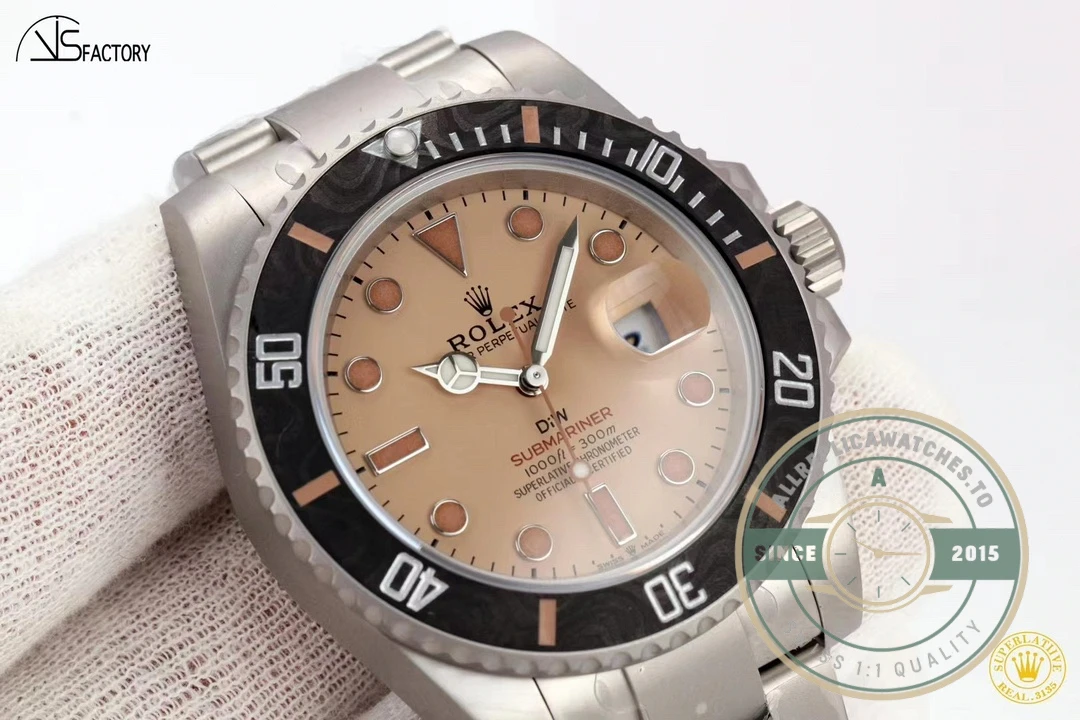 Replica Submariner Sandblasted Brown Dial 41mm VS3145 - 1:1 Swiss Replica Watch