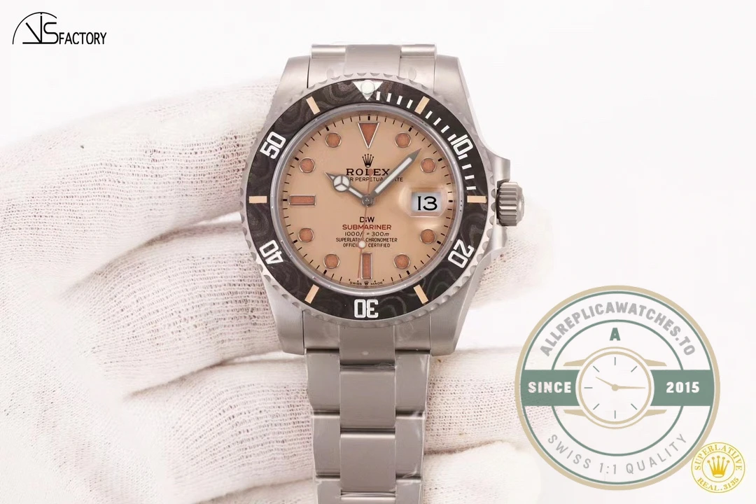 Replica Submariner Sandblasted Brown Dial 41mm VS3145 - Best Quality Replica Watch
