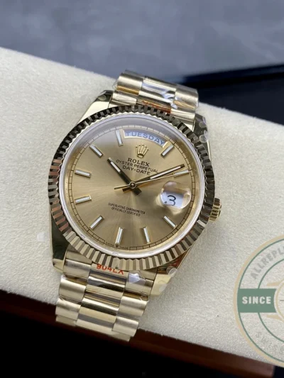 Rolex Day-Date 40mm Champagne Dial 228238 - Factory Super Clone Watch